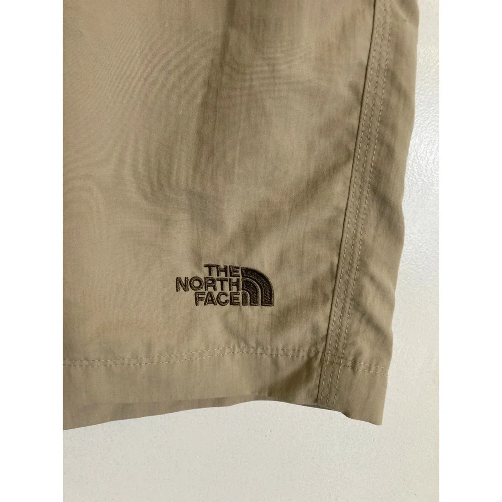 The North Face Shorts‎ Men's XL Beige Short Court Pull On Belted Nylon 2990